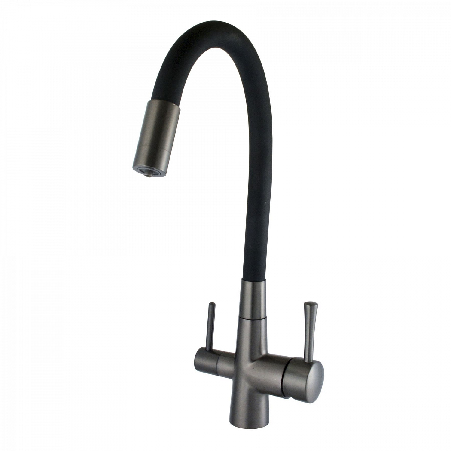 Змішувач для кухні під осмос Globus Lux LAZER GLLR-0903-11-GRAPHITE