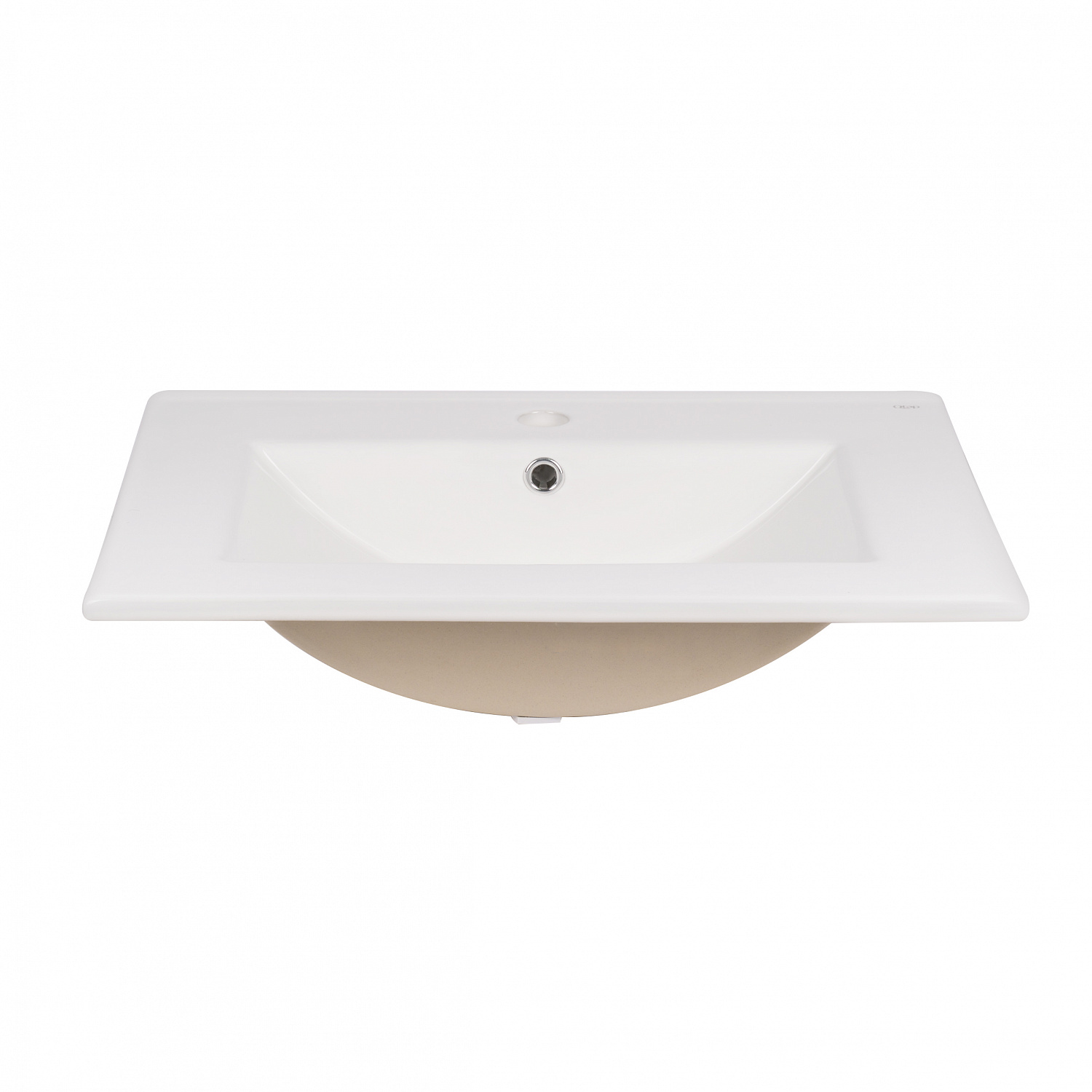 Комплект Qtap Taurus 600х800х437 Whitish oak тумба підлогова + раковина урізна QT2471TNT603WO