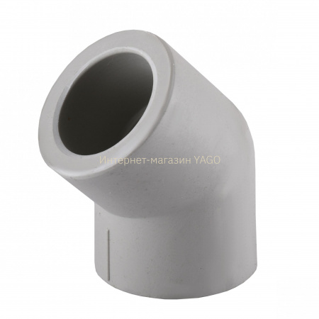 Кутник 45 VSplast PPR ф63 1007 в інтернет-магазині Yago