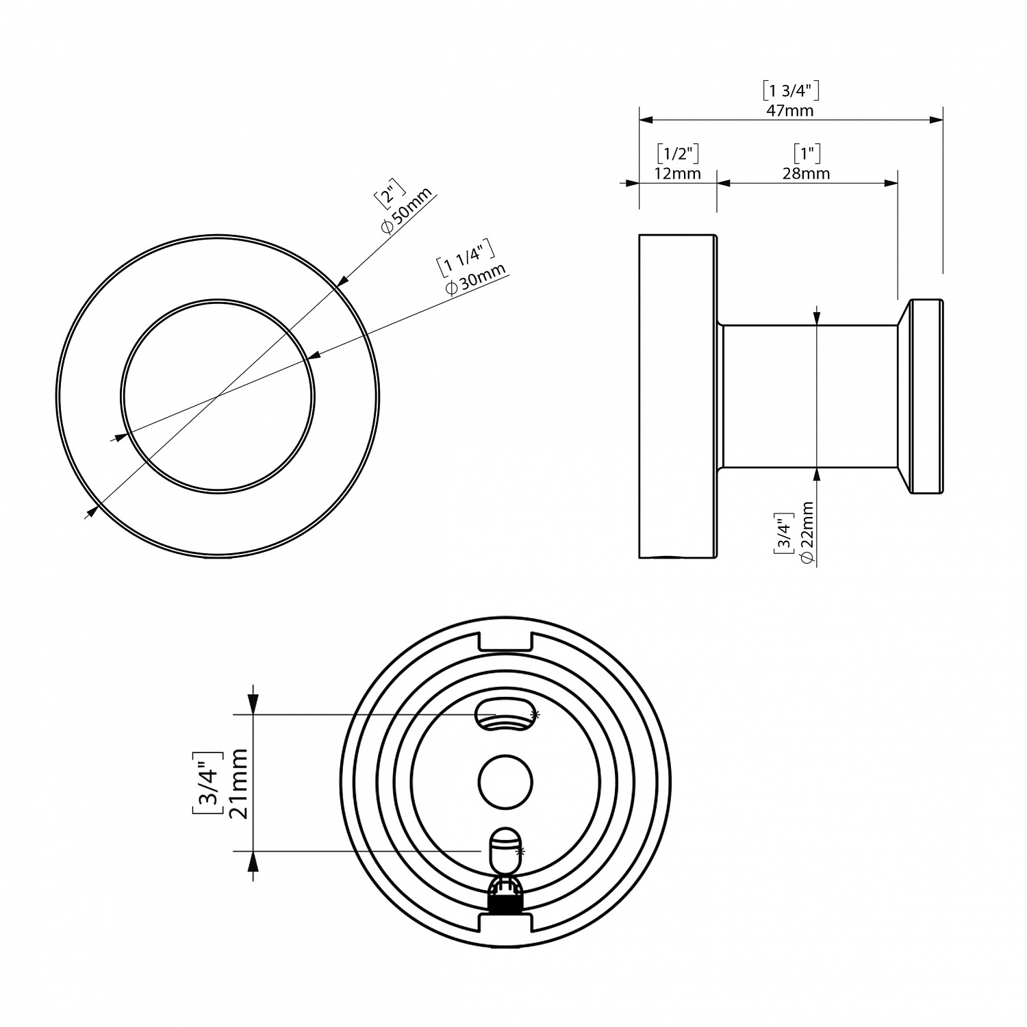 Набір аксесуарів для ванної  SONIA ASTRAL KIT BLACK ( 6 предметів) 185214