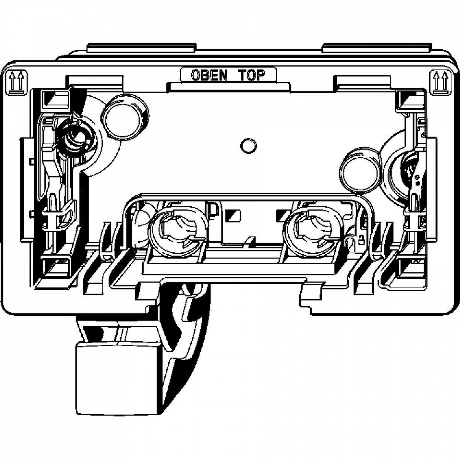 Загрузочна ємність Prevista для унiтаза Viega 773366
