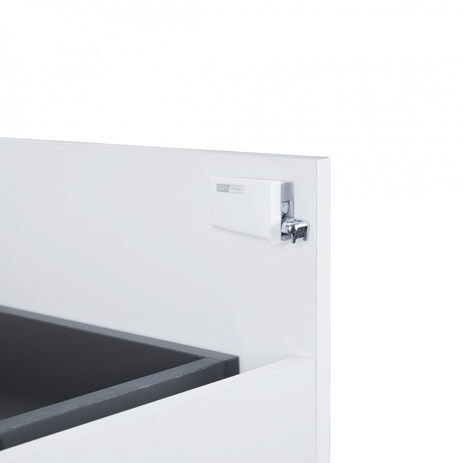 Тумба підвісна Qtap Virgo 800х580х437 White/Whitish oak QT1874TPА801W