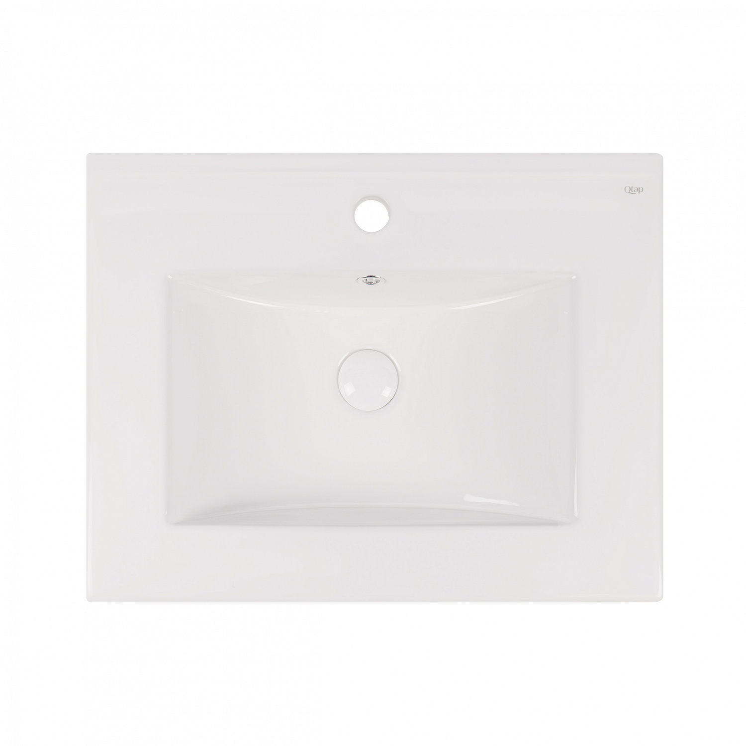 Комплект Qtap Scorpio 605х585х460 White тумба підвісна + раковина урізна  QT1472TPВ6013060CW