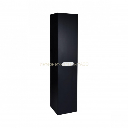Пенал підвісний Qtap Virgo 350х1600х316 Black/White QT1876PP1652RBW