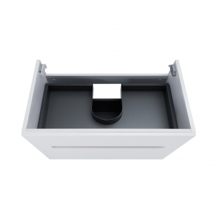 Тумба підвісна Qtap Virgo 800х580х437 White/Whitish oak QT1874TPА801W