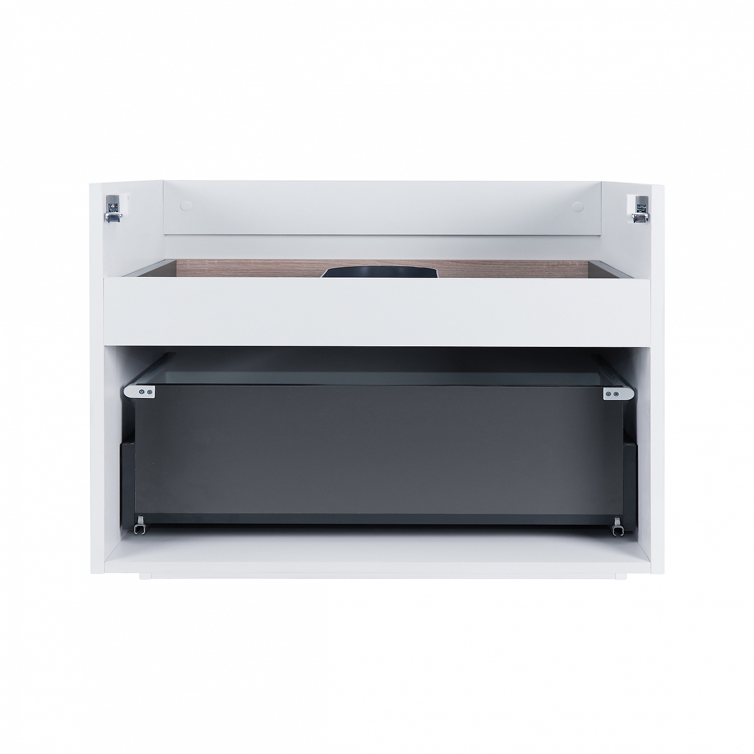 Тумба підвісна Qtap Virgo 800х580х437 White/Whitish oak QT1874TPА801W