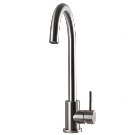 Змішувач для кухні EcoMIX ALPEN AISI-203S-WH