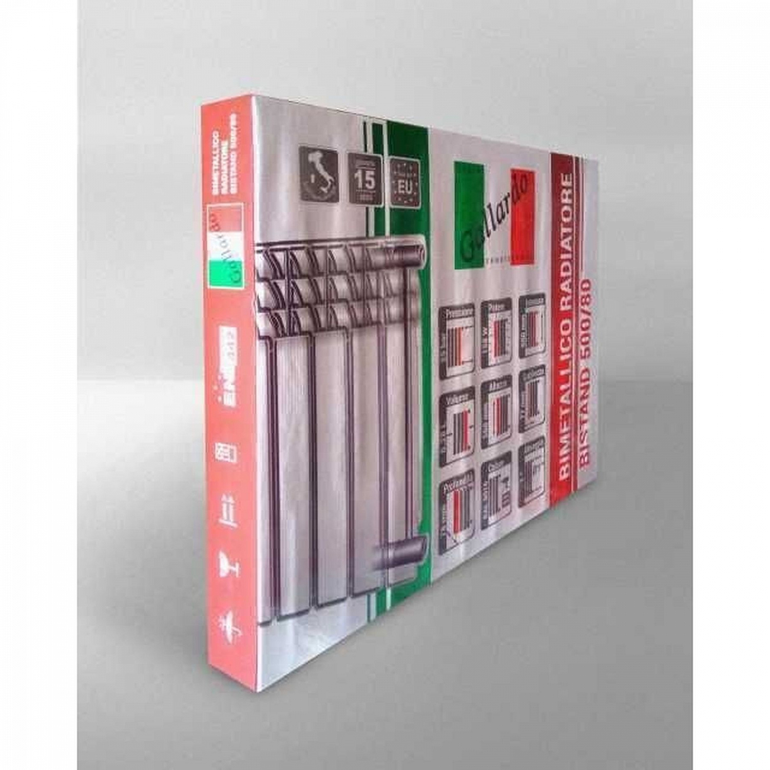 Радіатор біметалевий секційний GALLARDO BISTAND 500/80 (кратно 10) в інтернет-магазині Yago