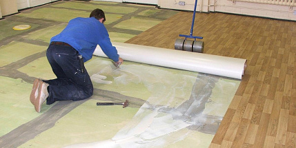 ⭐ Укладання лінолеуму та килимових покриттів | Интернет-магазин Yago