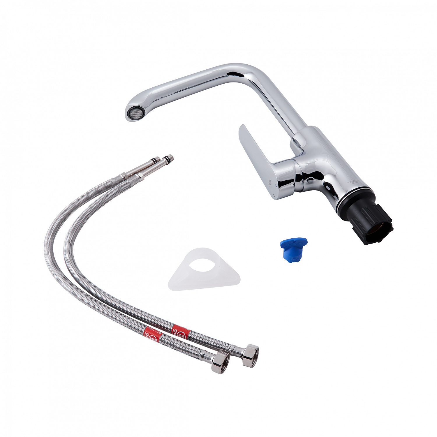 Змішувач для кухні Qtap Zelnava QTZELN9050101FC Chrome