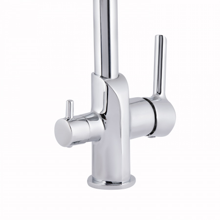 Змішувач для кухні Qtap Grand з підключенням для питної води QTGRA362CRM45667 Chrome