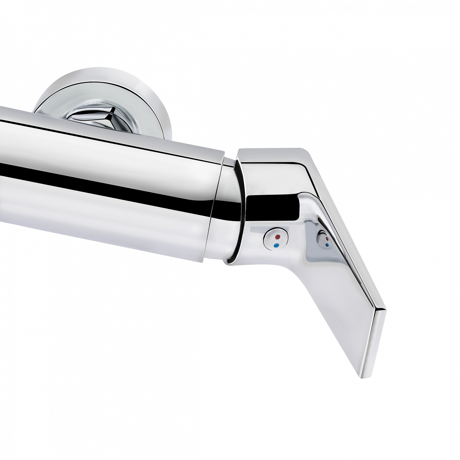 Змішувач для ванни Qtap Stenava з поворотним виливом QTST3245102FC Chrome