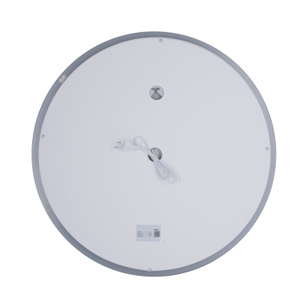 Дзеркало Lidz Aria R600 з LED-підсвічуванням Touch, з антизапотіванням, з димером, рег. яскравості LD78LR600