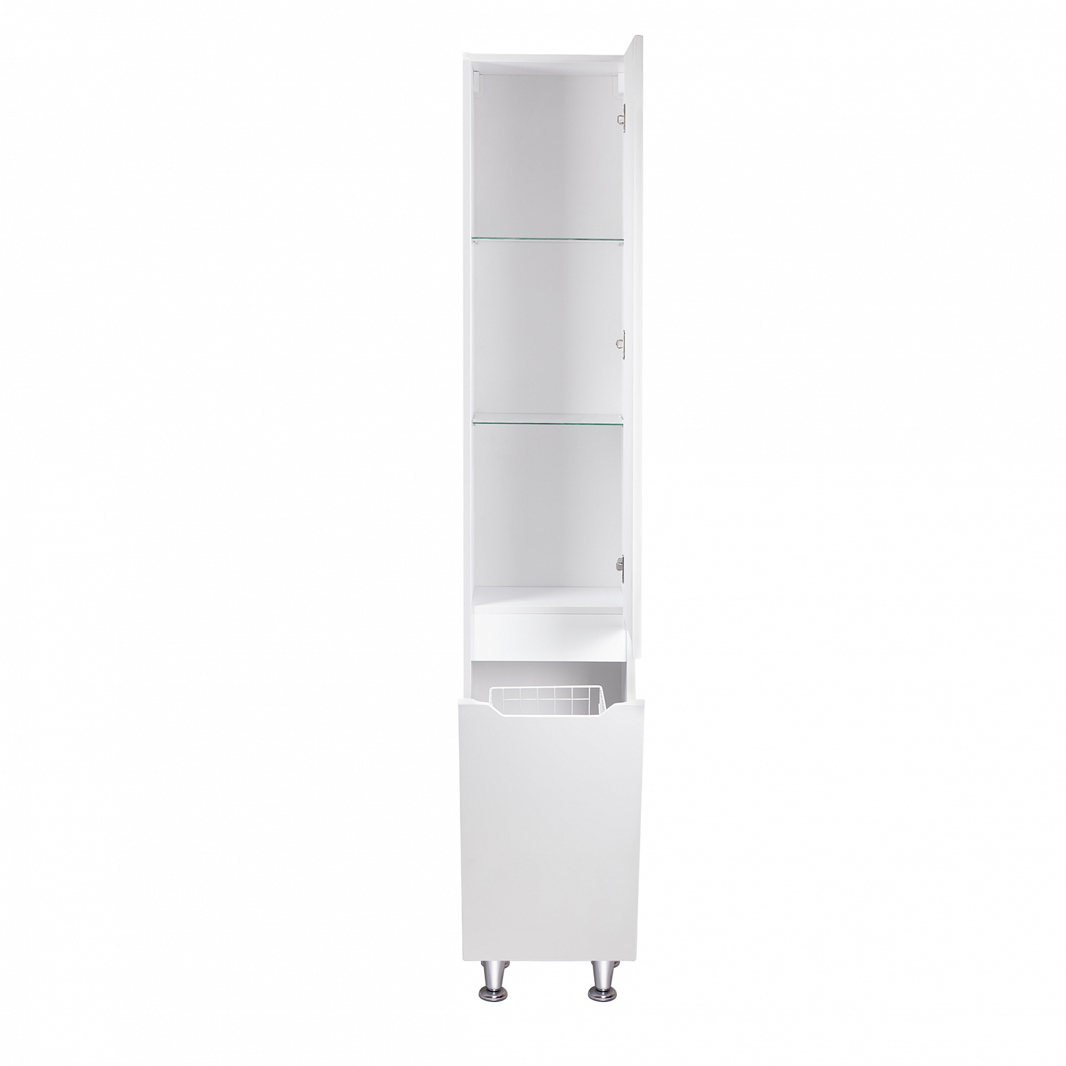Пенал підлоговий Qtap Scorpio 350х1900х300 White QT1475PN1901KLW