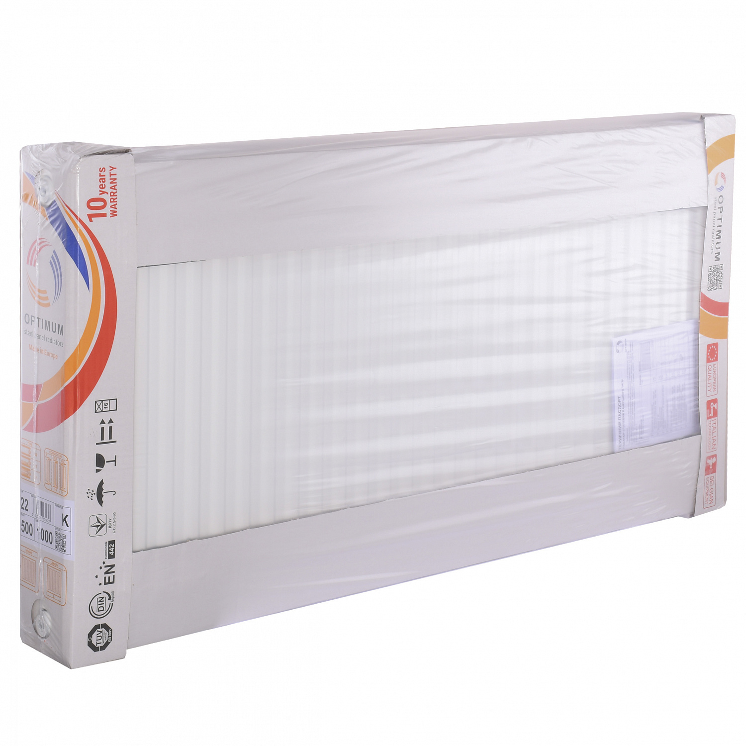 Радіатор сталевий панельний OPTIMUM 22 бок 500x700 в інтернет-магазині Yago