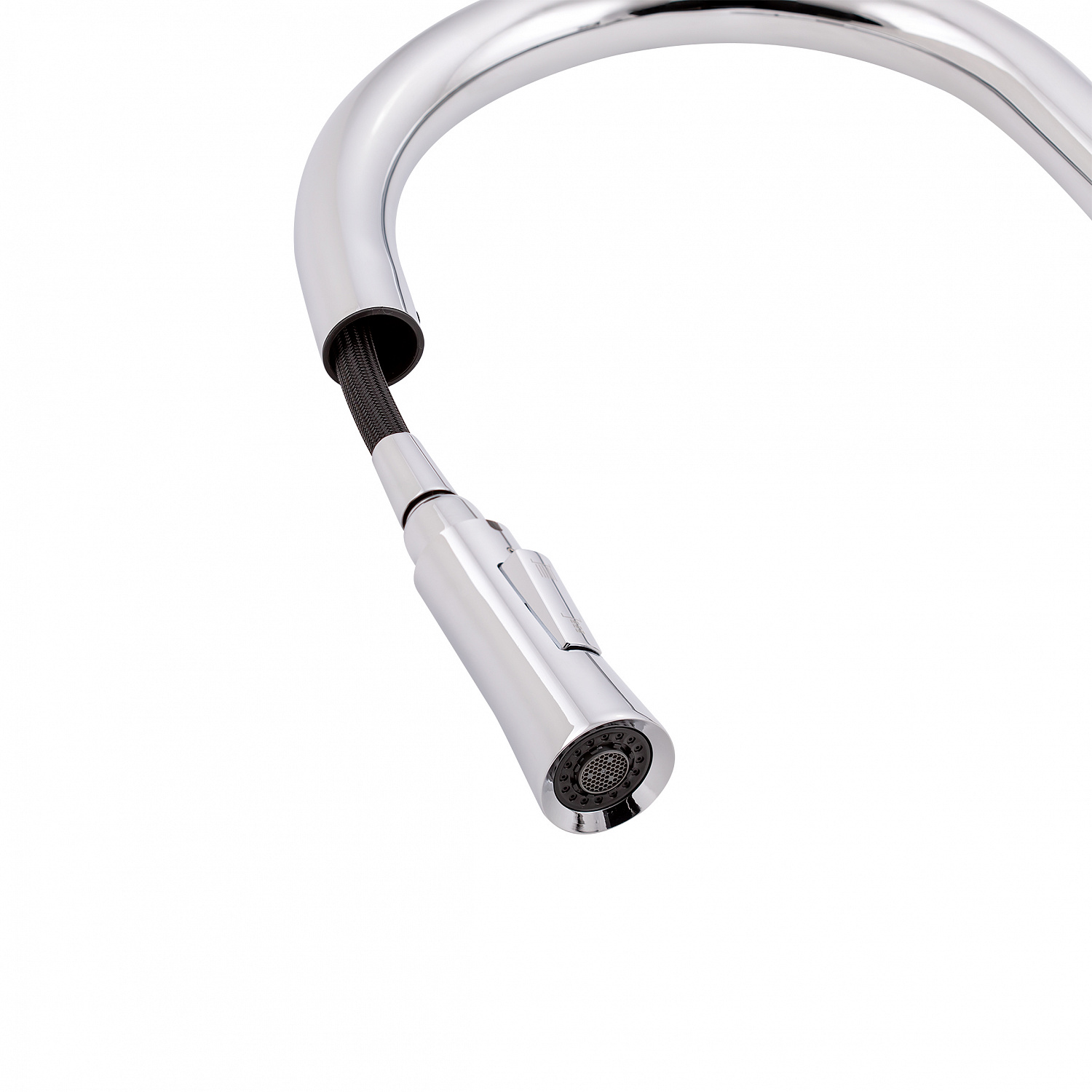 Змішувач для кухні Qtap Evicka з висувним виливом QTEVI9135103UC Chrome