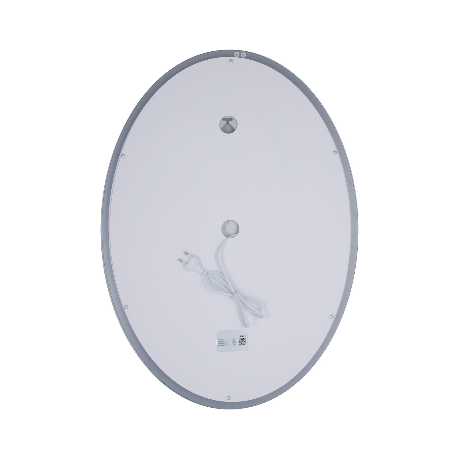 Дзеркало Lidz Vida 700х500 з LED-підсвічуванням Touch, з антизапотіванням, з димером, рег. яскравості LD78LF5070