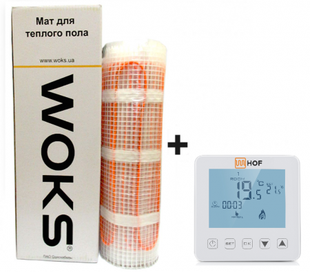 Нагрівальний мат Woks 160 -6,0 m²/960W | Купити в інтернет-магазині Yago
