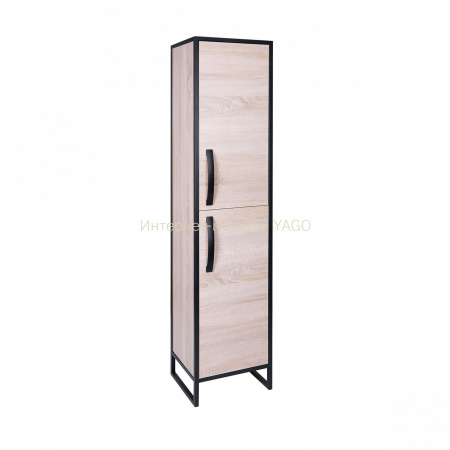 Пенал підлоговий Qtap Taurus 350х1750х300 Whitish oak QT2475PN175RWO