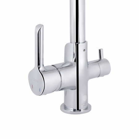 Змішувач для кухні Qtap Grand з підключенням для питної води QTGRA362CRM45667 Chrome