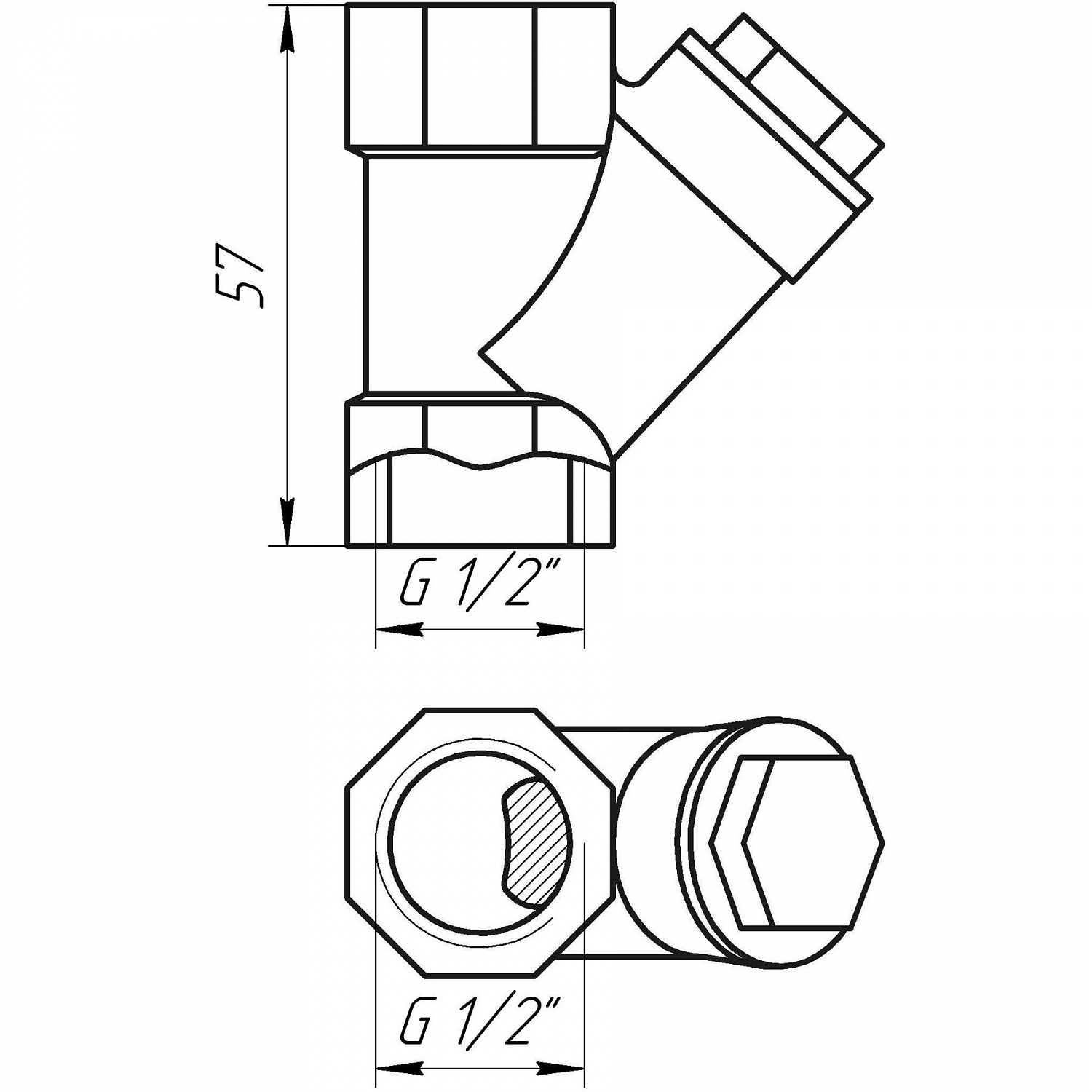 Фільтр грубого очищення SOLOMON S 1/2″ SUPER 8010 в інтернет-магазині Yago