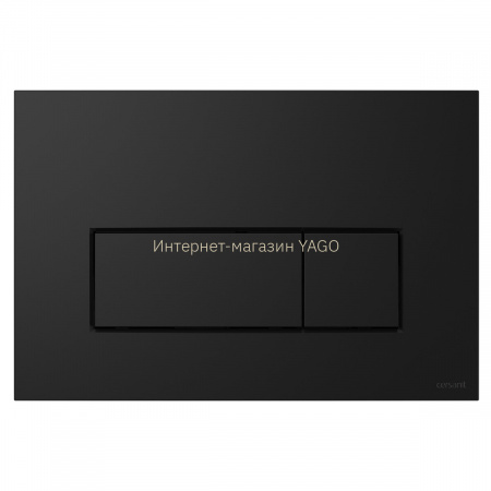 Кнопка OPTI В1  чорний матовий