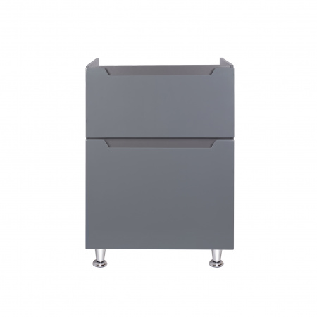 Тумба підлогова Qtap Scorpio 605х825х460 Graphite QT1473TNВ602G