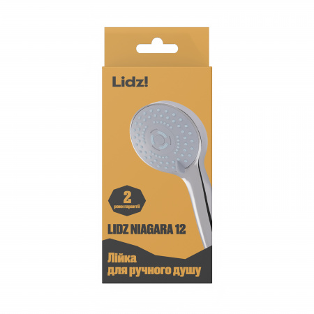 Лійка для ручного душу Лейки Lidz Niagara 12 98 мм округла LDNIA12CRM35443 Chrome