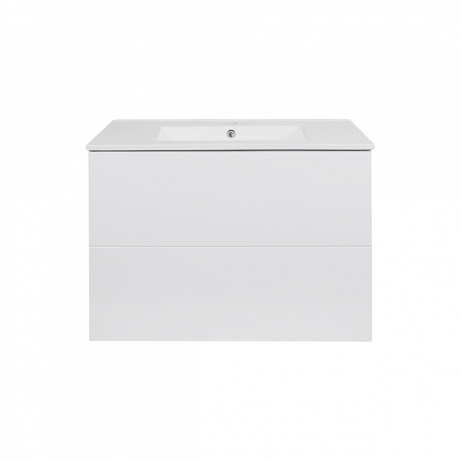 Комплект Qtap Tern 800х580х437 White тумба підвісна + раковина урізна QT1772TPL8013080CW