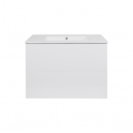 Комплект Qtap Tern 800х580х437 White тумба підвісна + раковина урізна QT1772TPL8013080CW