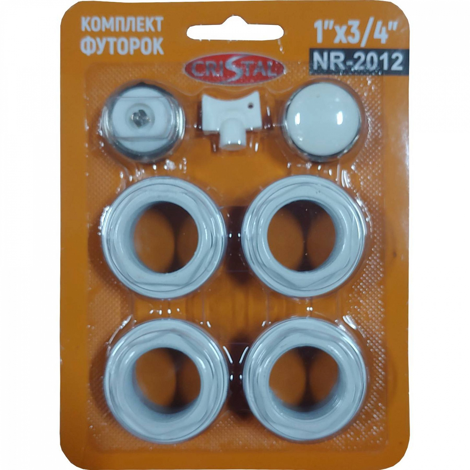 Комплект футорок секційного радіатора CRISTAL NR-2012 3/4″ (HT 404) в інтернет-магазині Yago